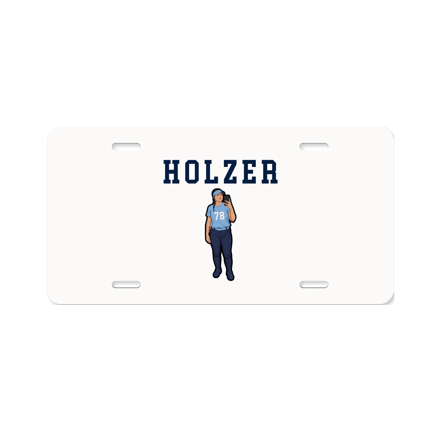 License Plate — Shirsey in Classic