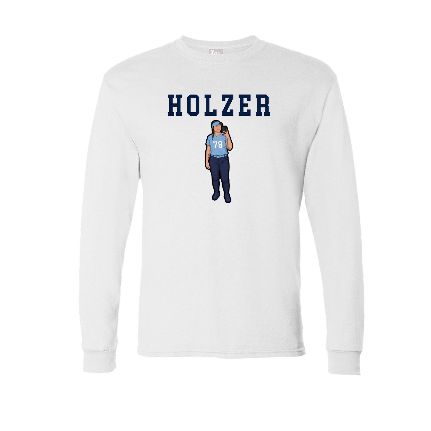 Long Sleeve Tee — Shirsey in White