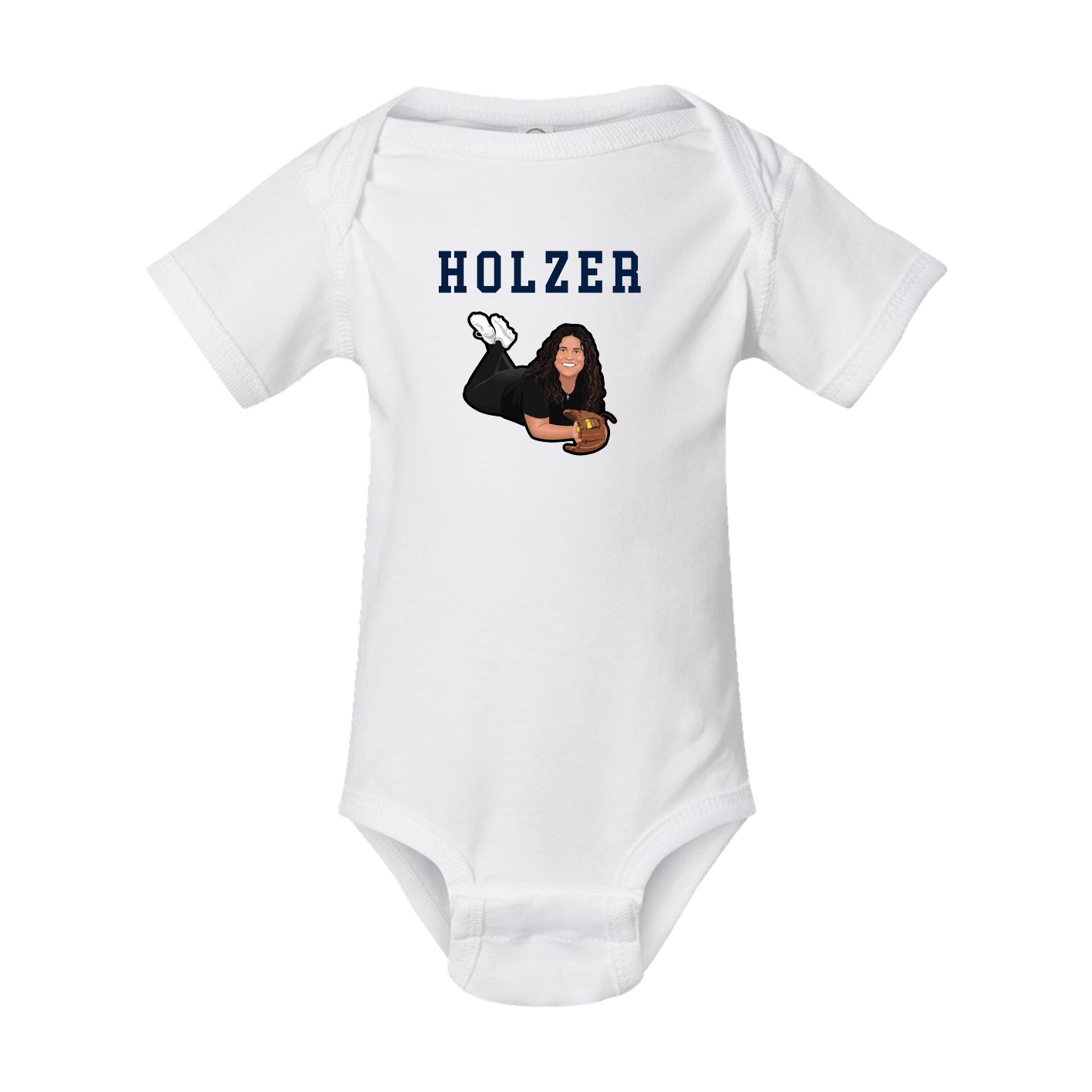 Baby Onesie — Shirsey in White