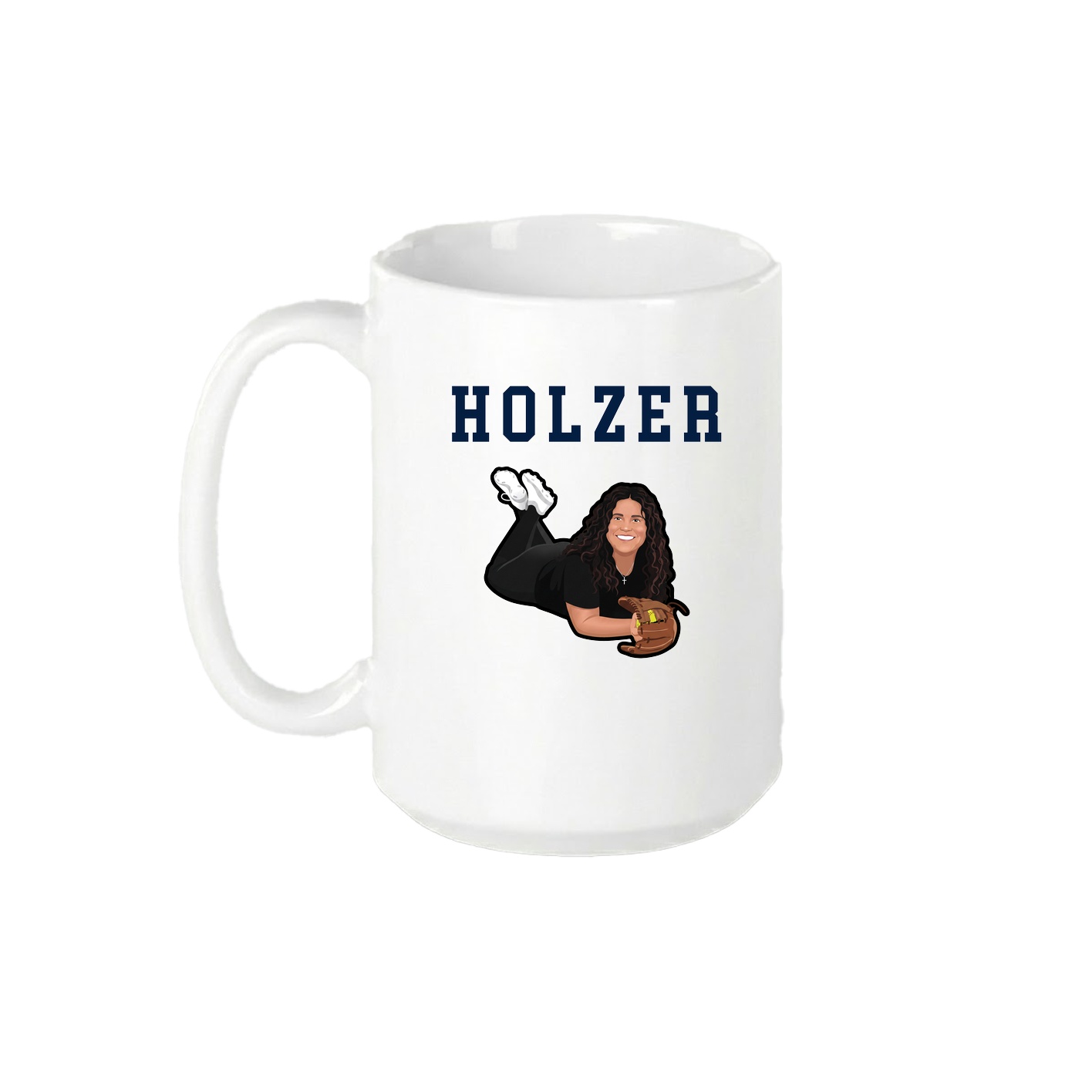 15oz Coffee Mug — Shirsey in White
