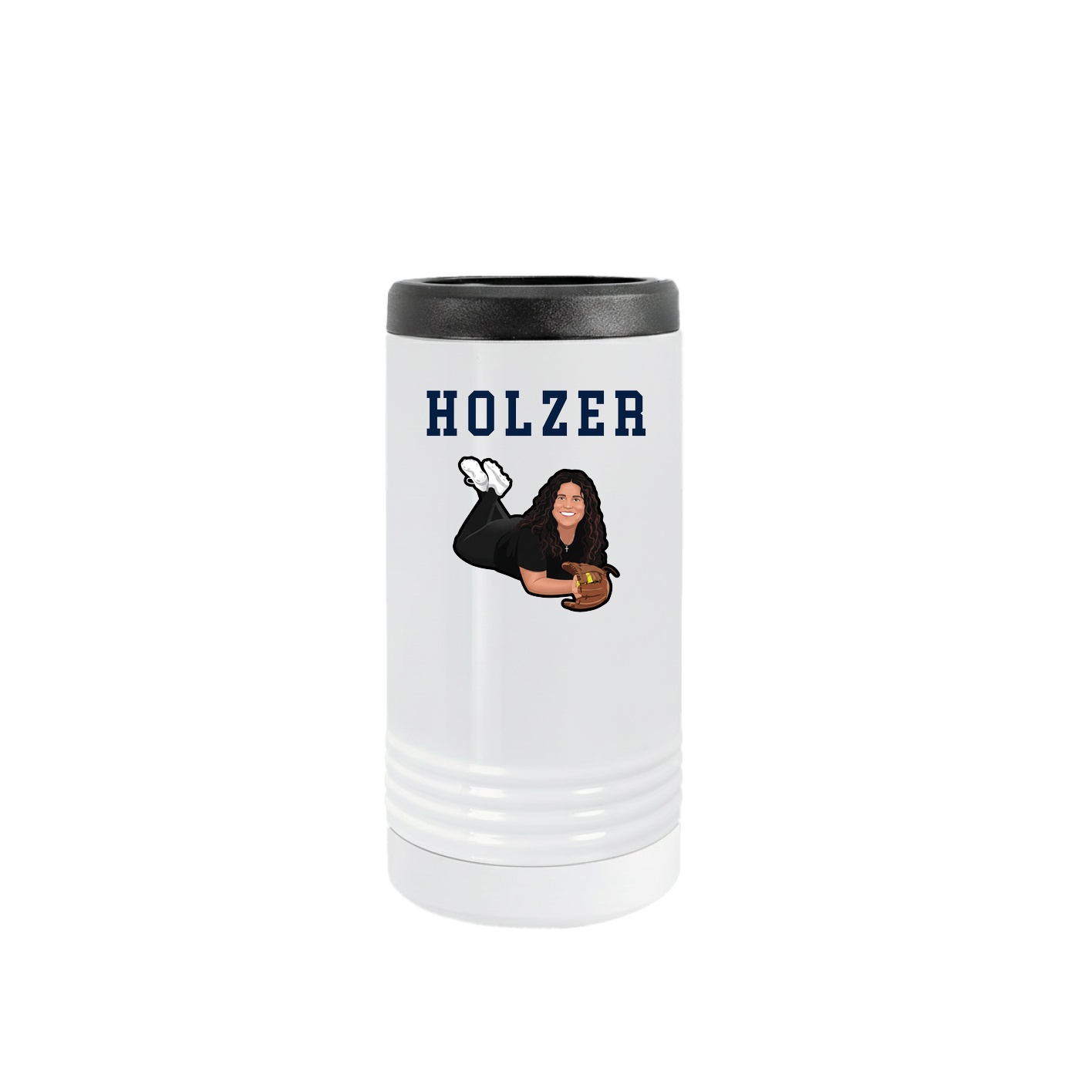 Slim Beverage Holder — Shirsey in White