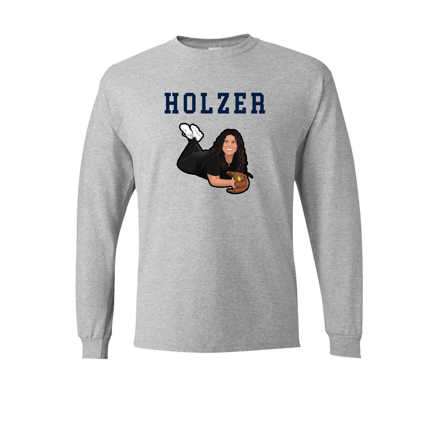 Long Sleeve Tee — Shirsey in Grey