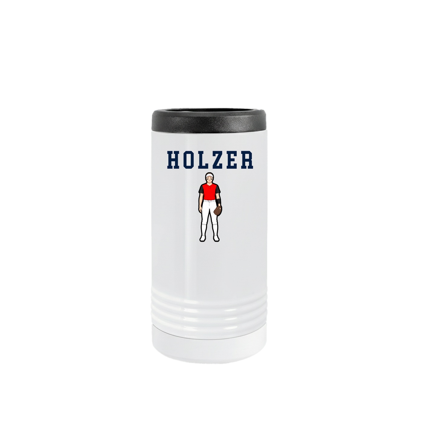 Slim Beverage Holder — Shirsey in White