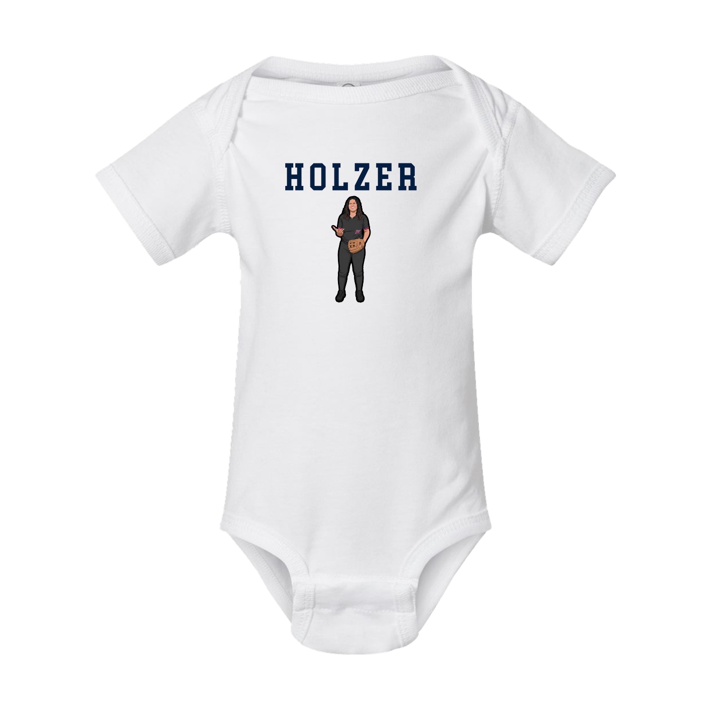 Baby Onesie — Shirsey in White