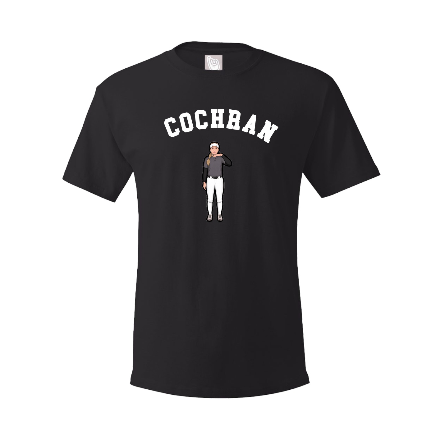Youth Tee — Shirsey Arch in Black