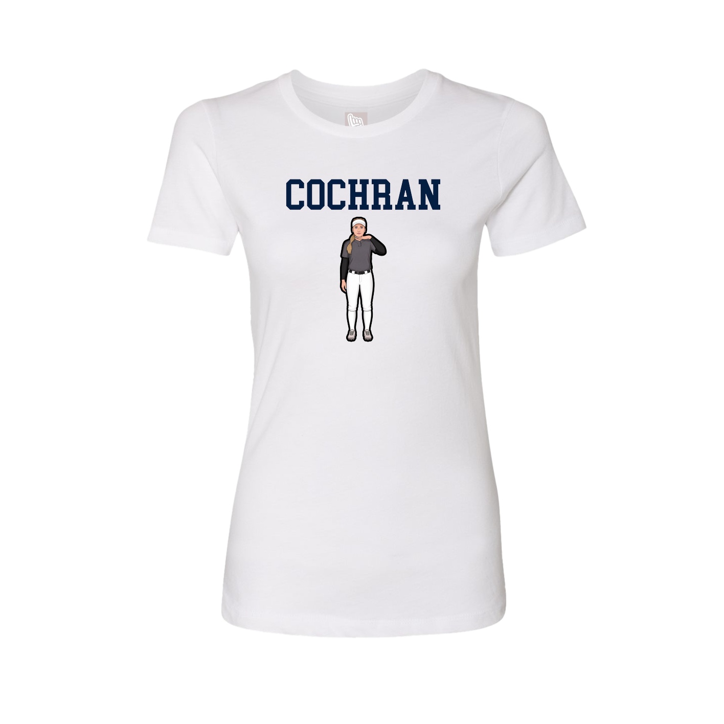 Fitted Women's Tee — Shirsey in White