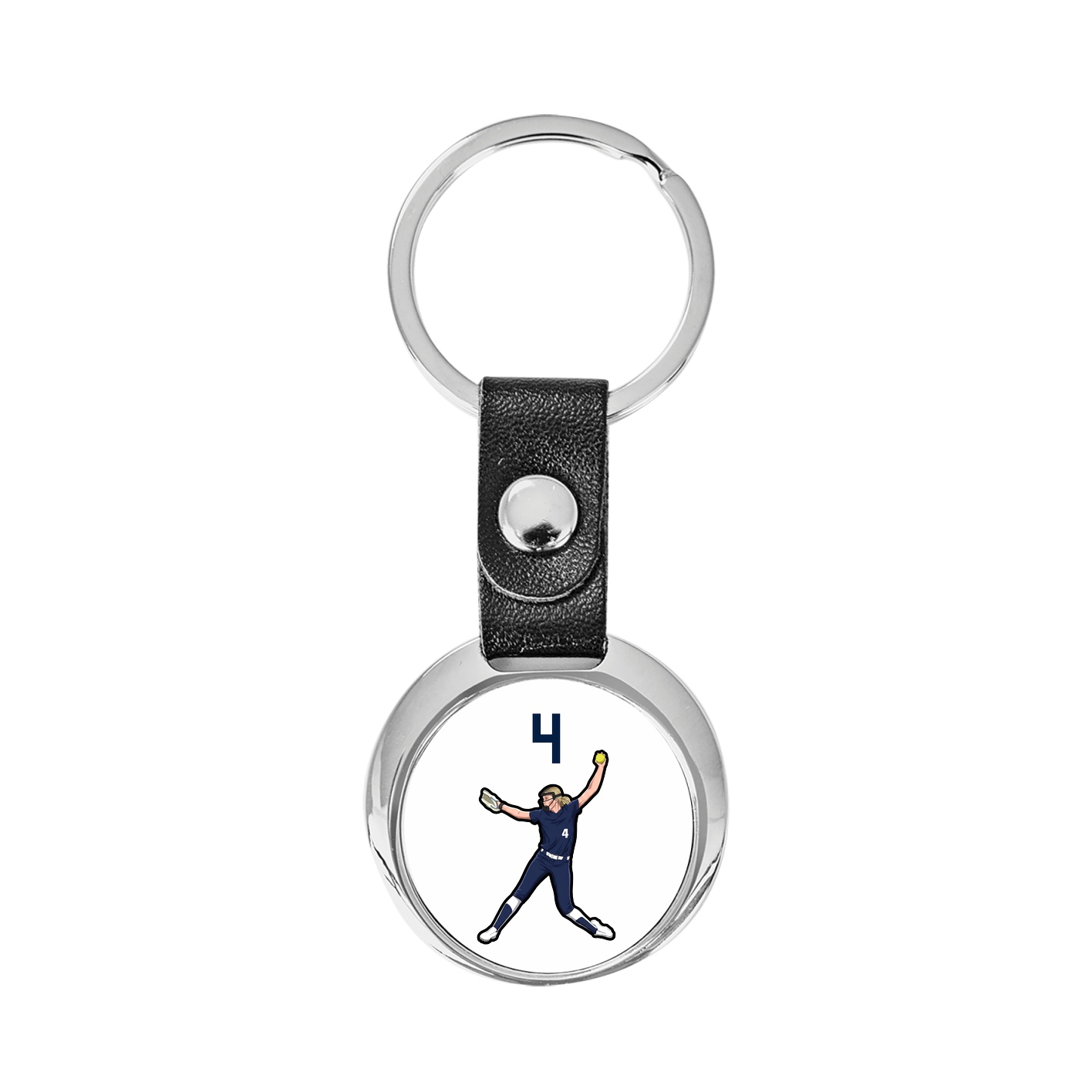 Key Chain — Number Top in Classic