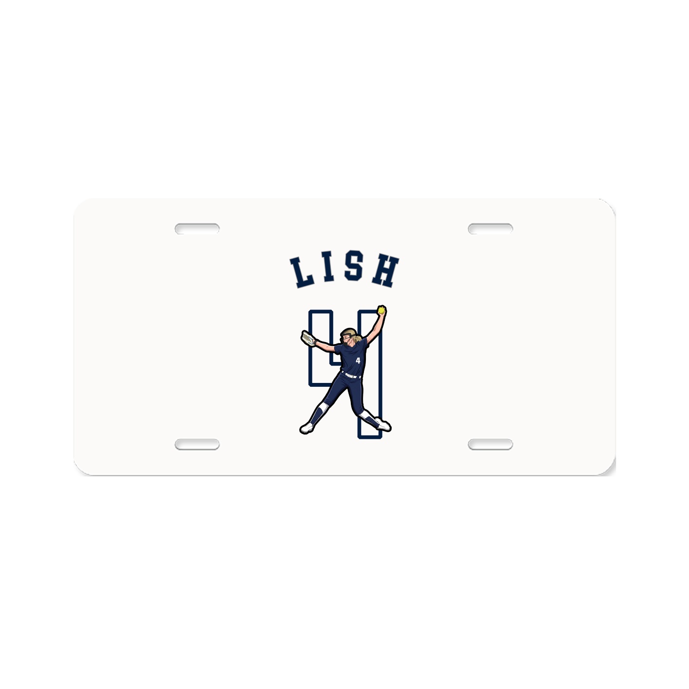 License Plate — Shirsey Arch in Classic