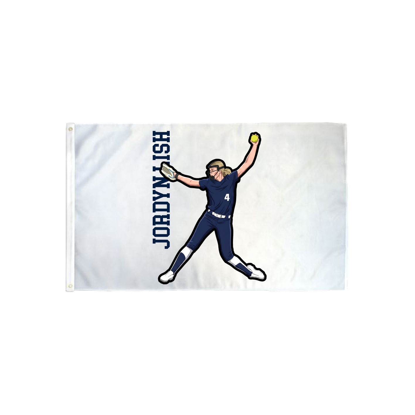 3x5 Flag — Name Vertical in Classic