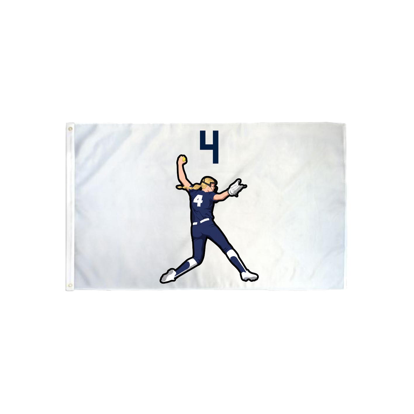 3x5 Flag — Number Top in Classic