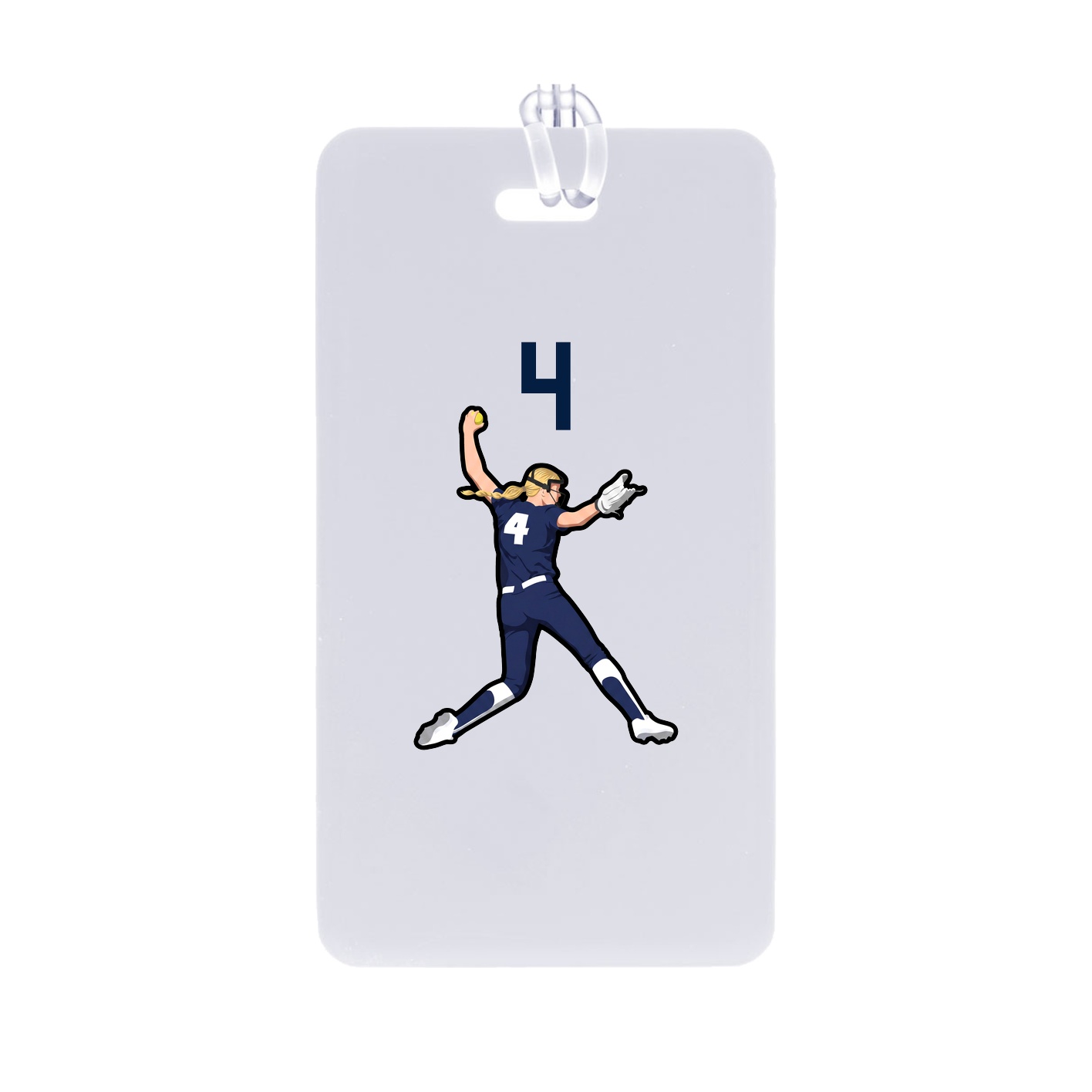 Bag Tag — Number Top in Classic