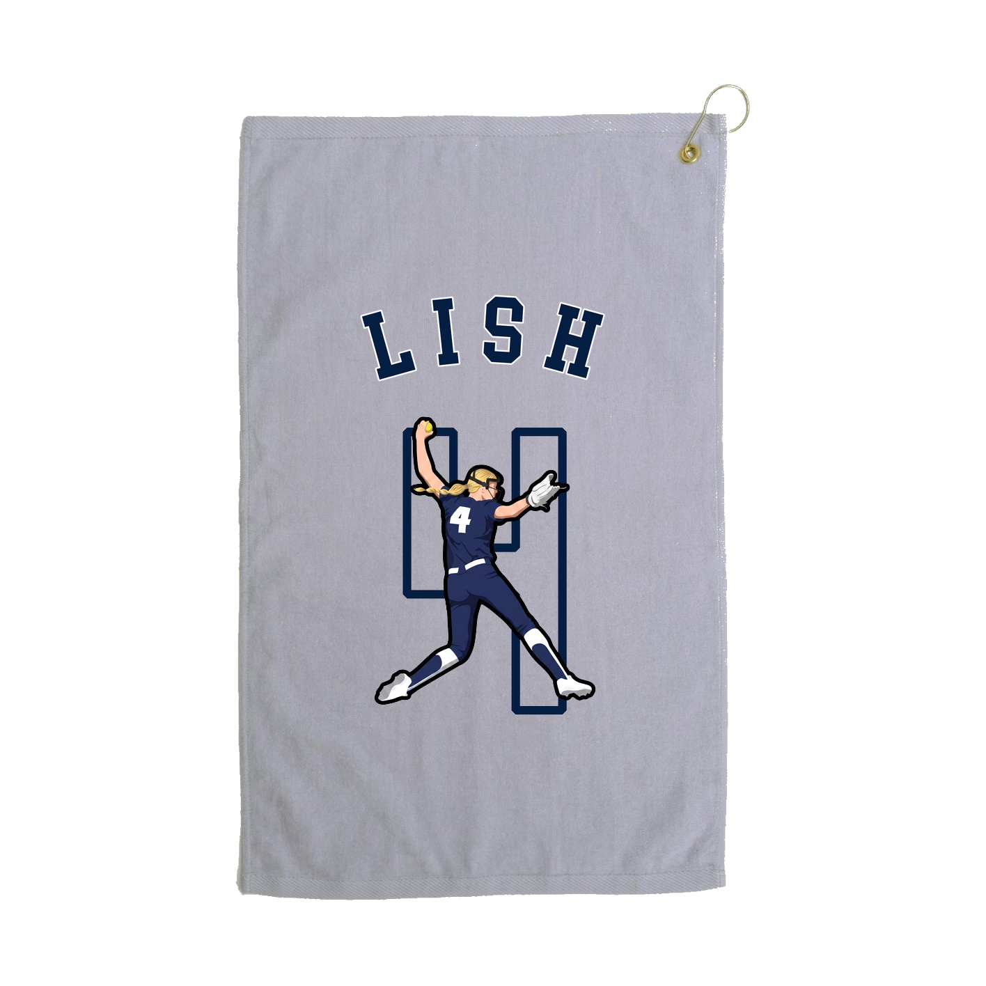 Golf Towel — Shirsey Arch in Grey