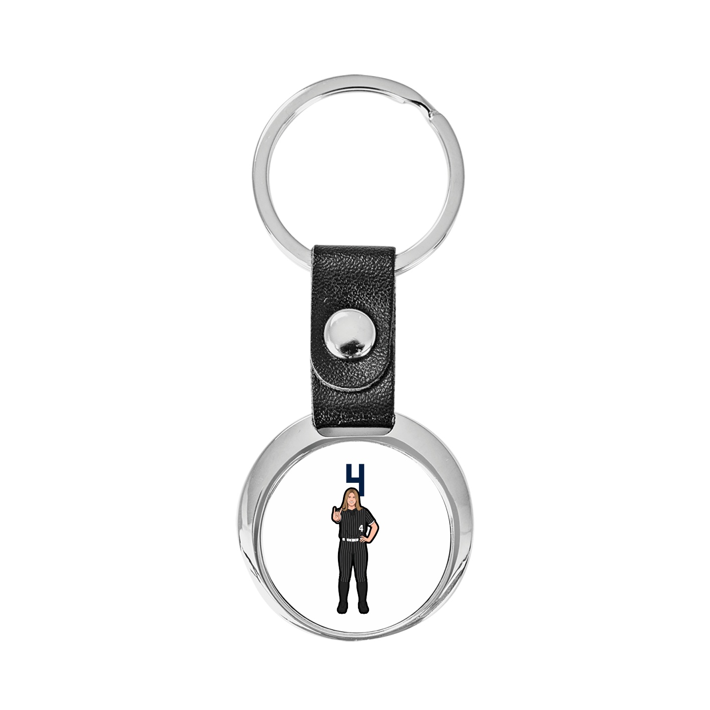Key Chain — Number Top in Classic
