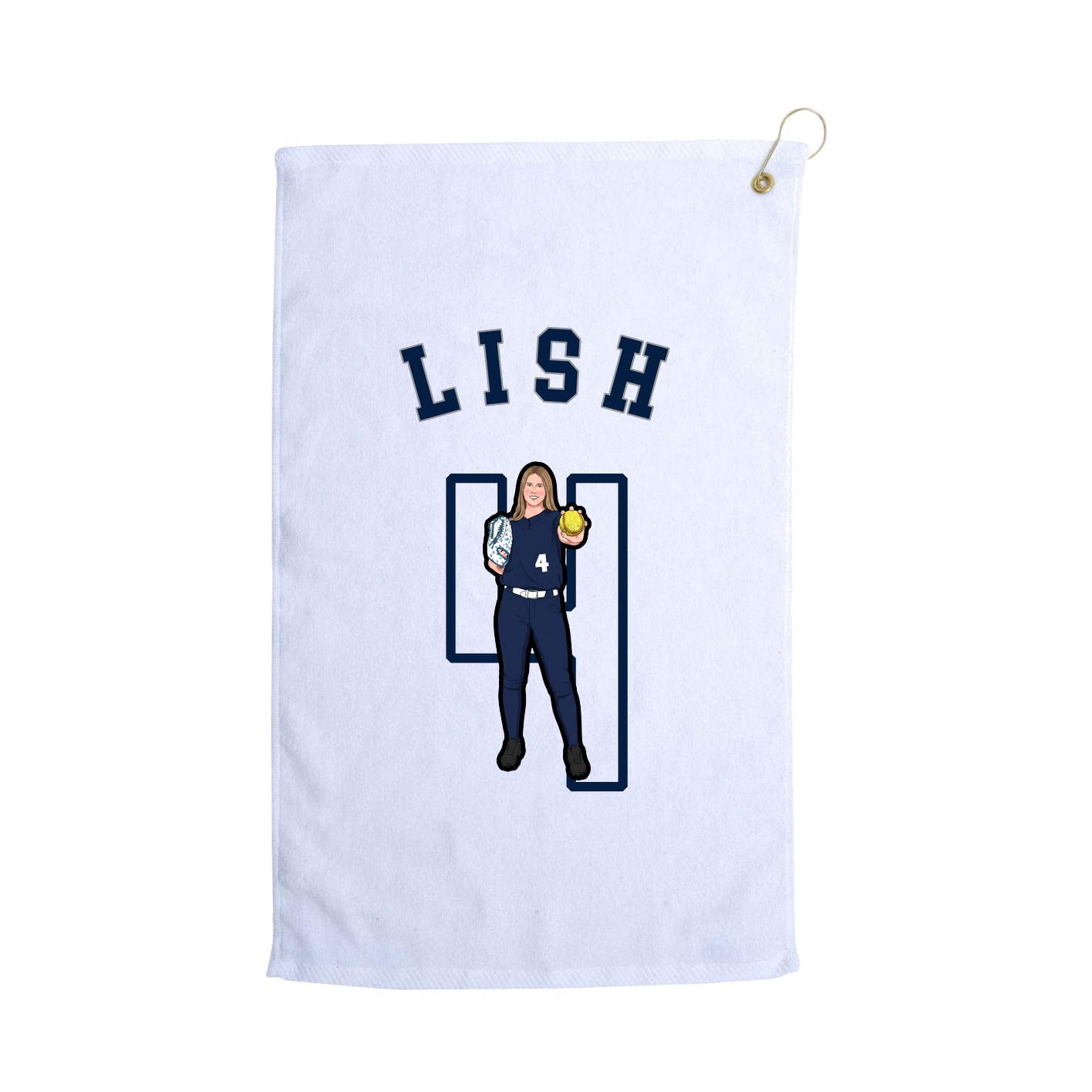 Terry Velour Golf Towel