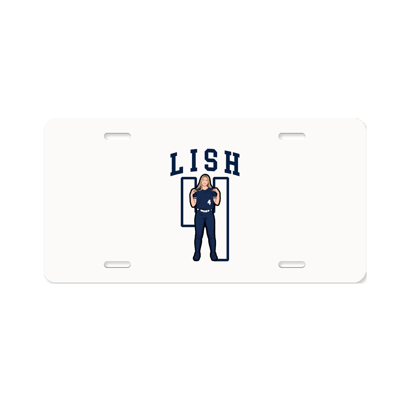 License Plate — Shirsey in Classic