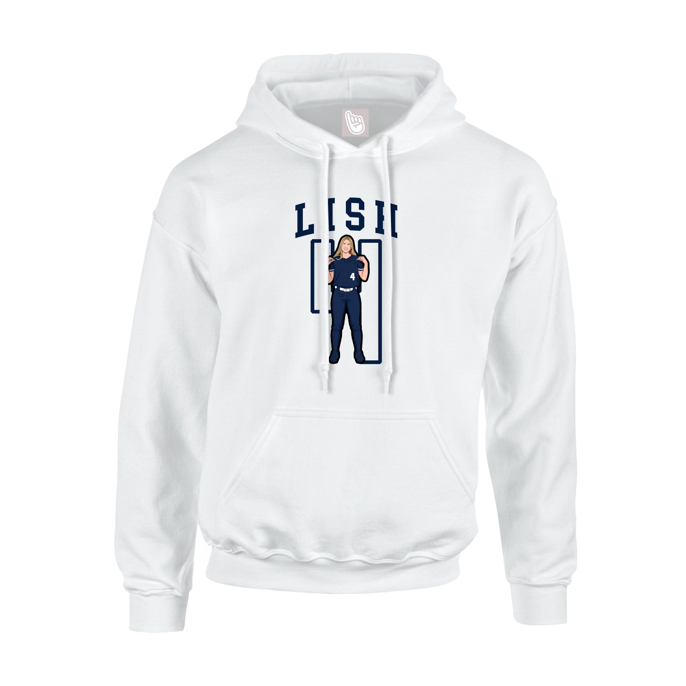 Youth Hoodie — Shirsey in White