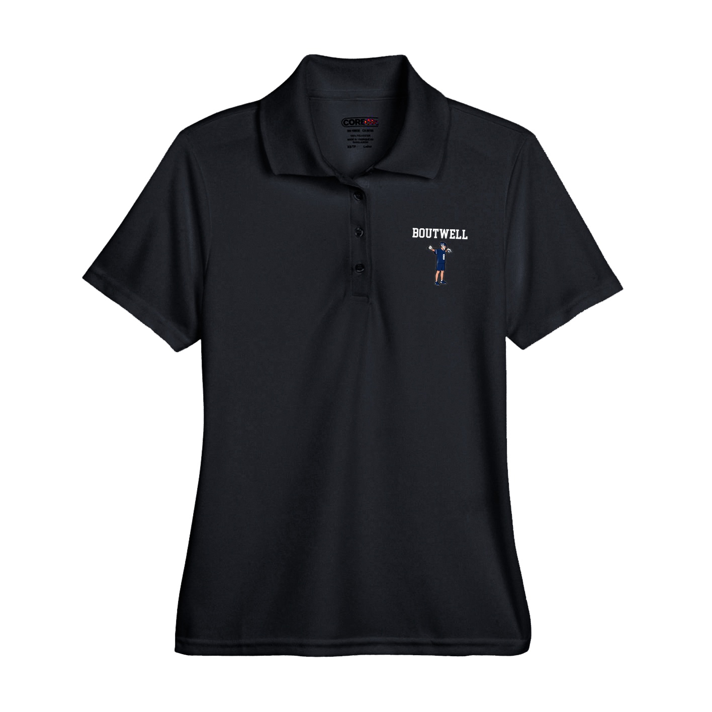 Womens Performance Polo — Shirsey in Black