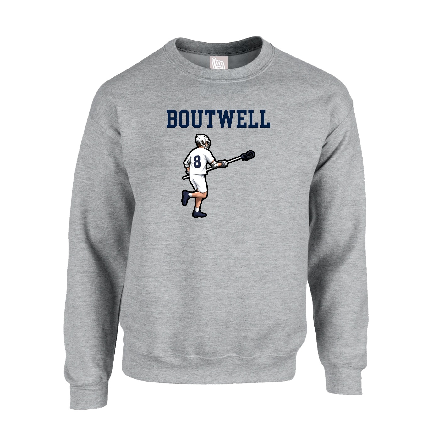 Fleece Crew — Shirsey in Grey