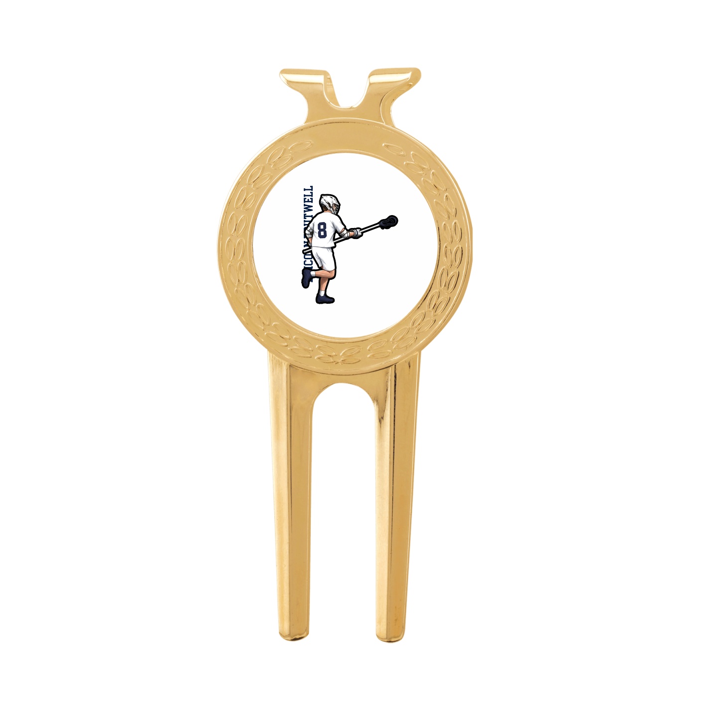 Divot Tool with Ball Marker — Name Vertical in Classic