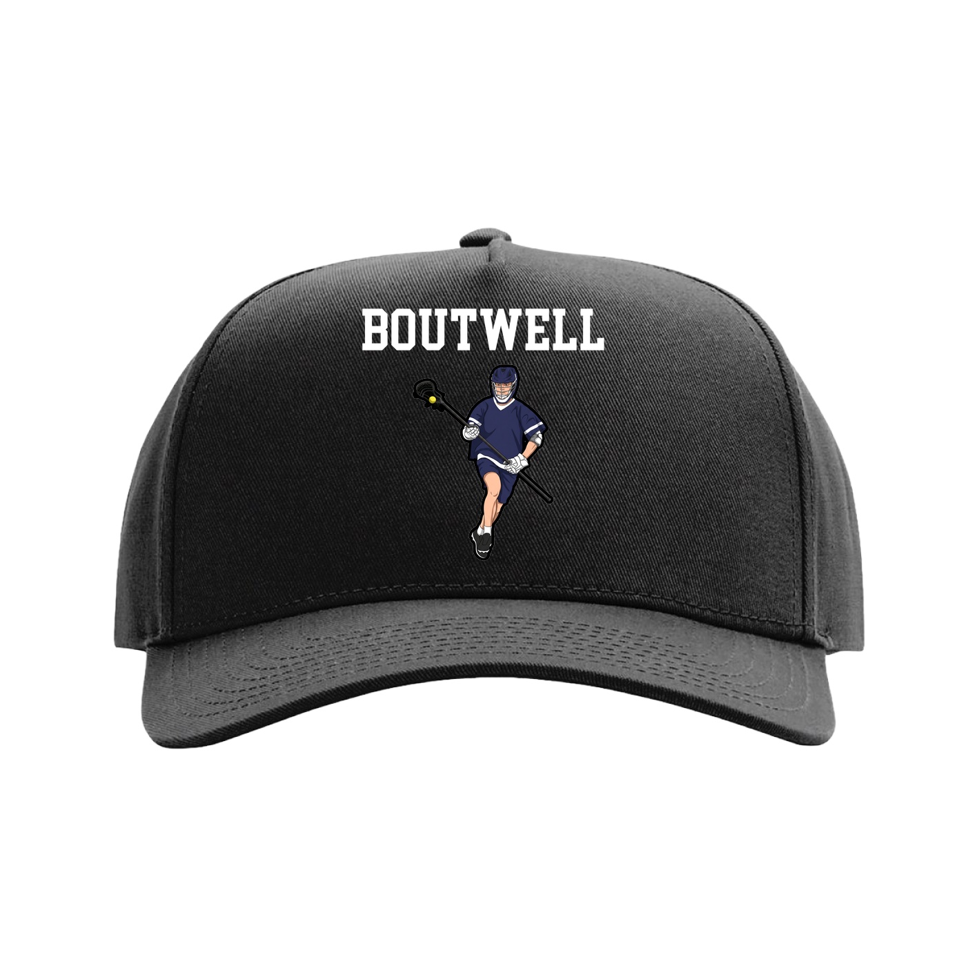 Full Fabric Five-Panel Champ Cap