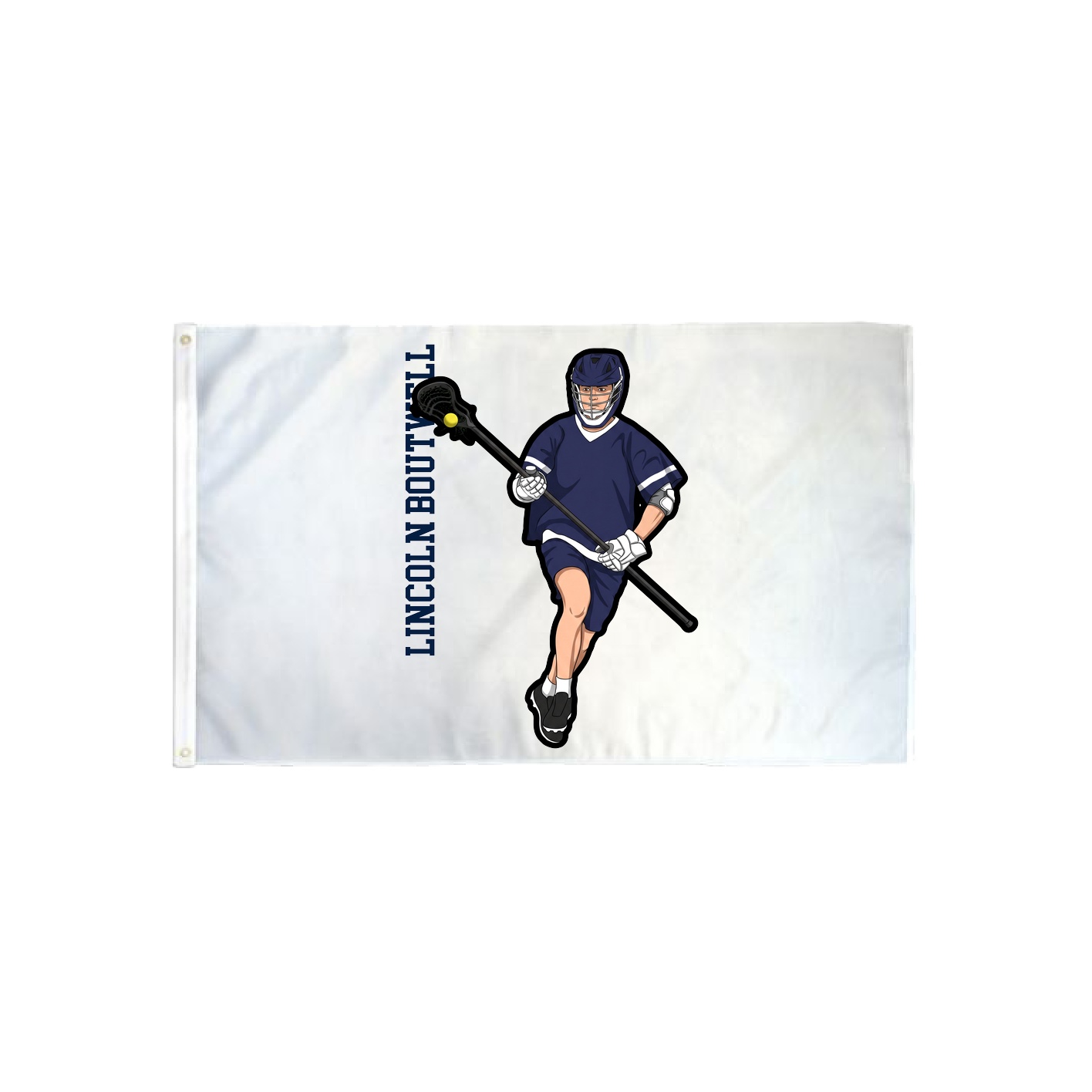 3x5 Flag — Name Vertical in Classic