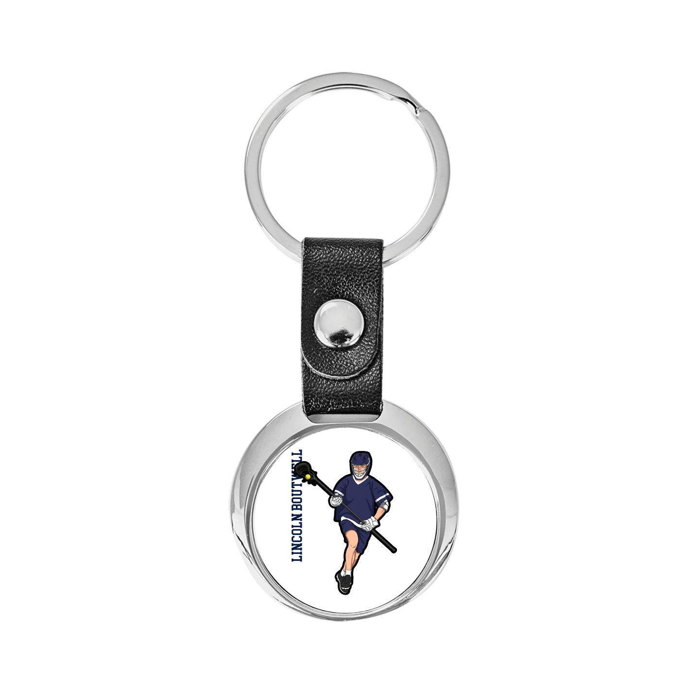 Key Chain — Name Vertical in Classic