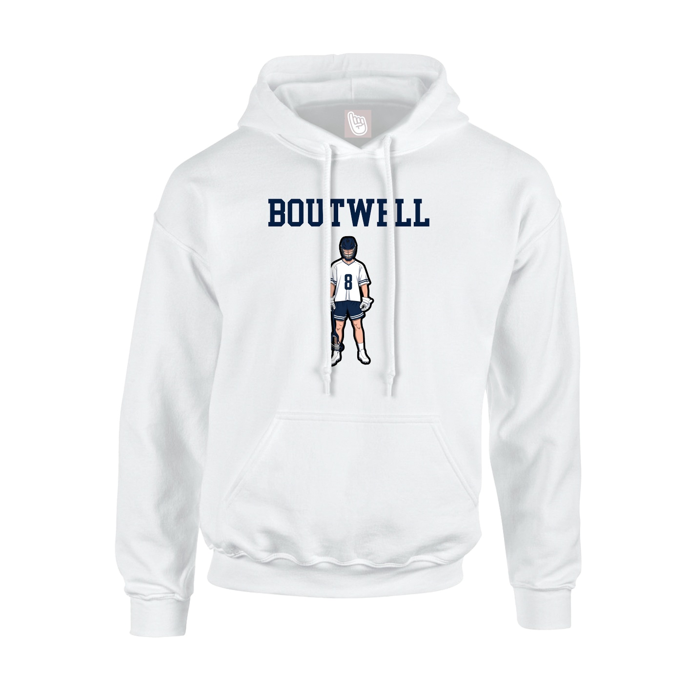 Hoodie — Shirsey in White