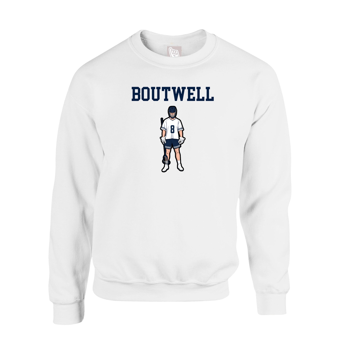 Fleece Crew — Shirsey in White