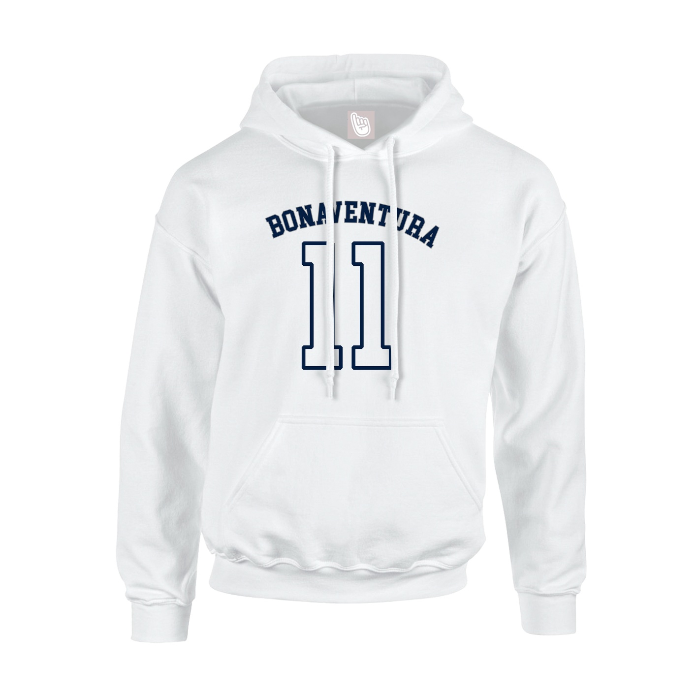 Hoodie — Shirsey Arch in White