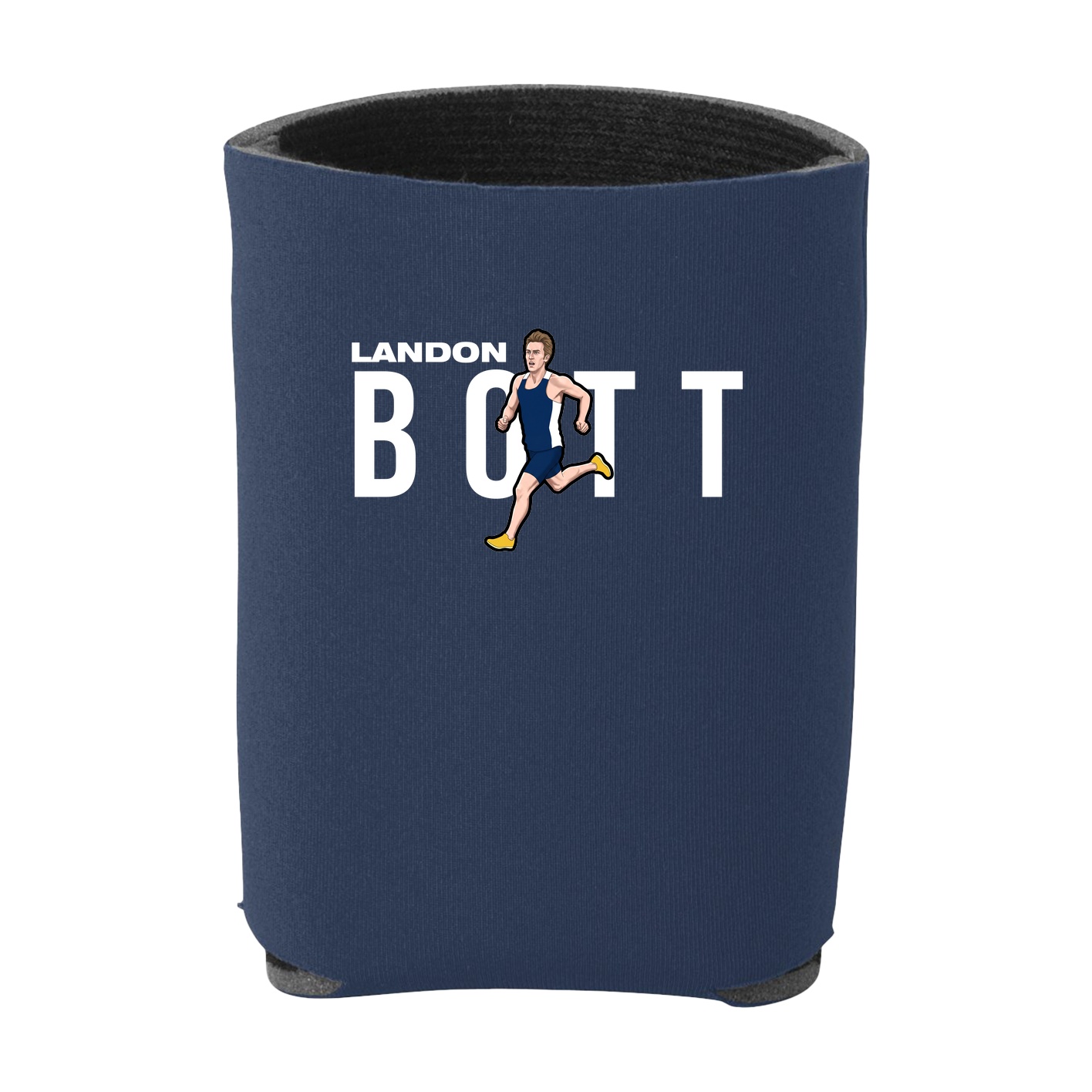 Can Holder — Player Name in Navy