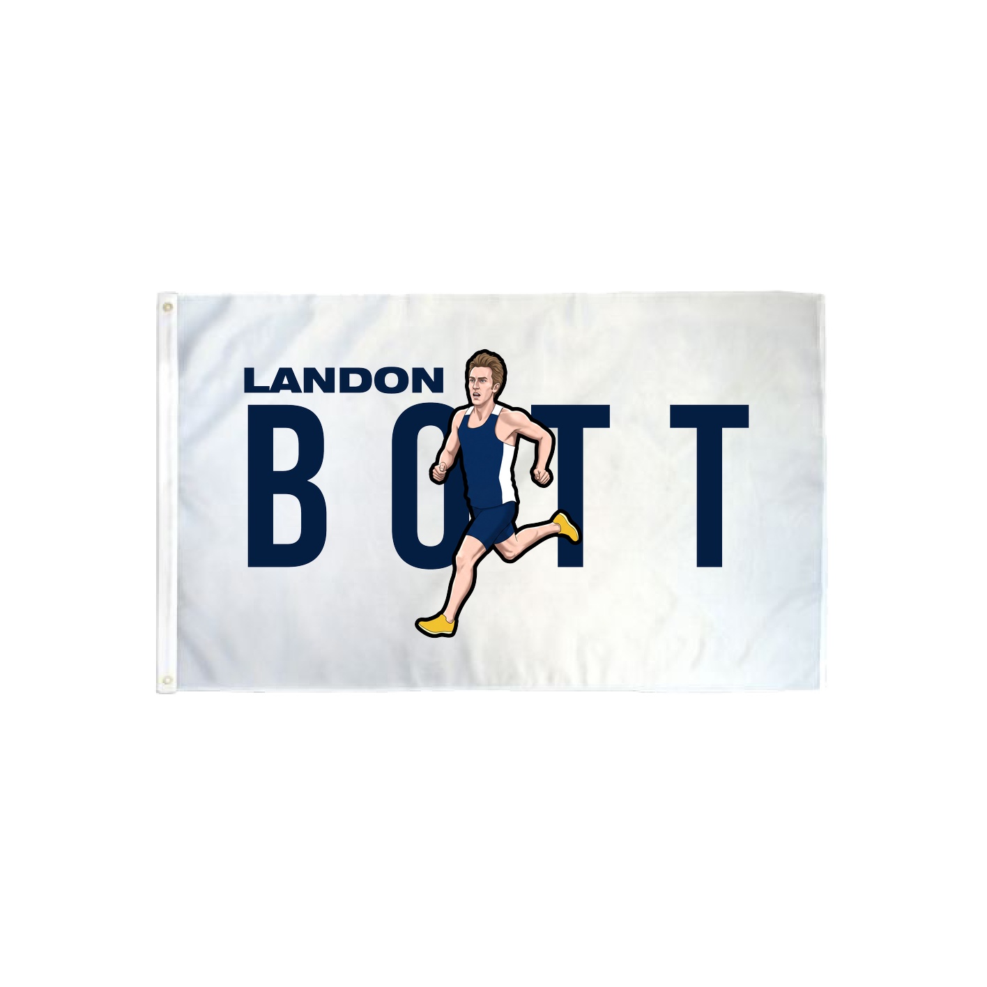 3x5 Flag — Player Name in Classic