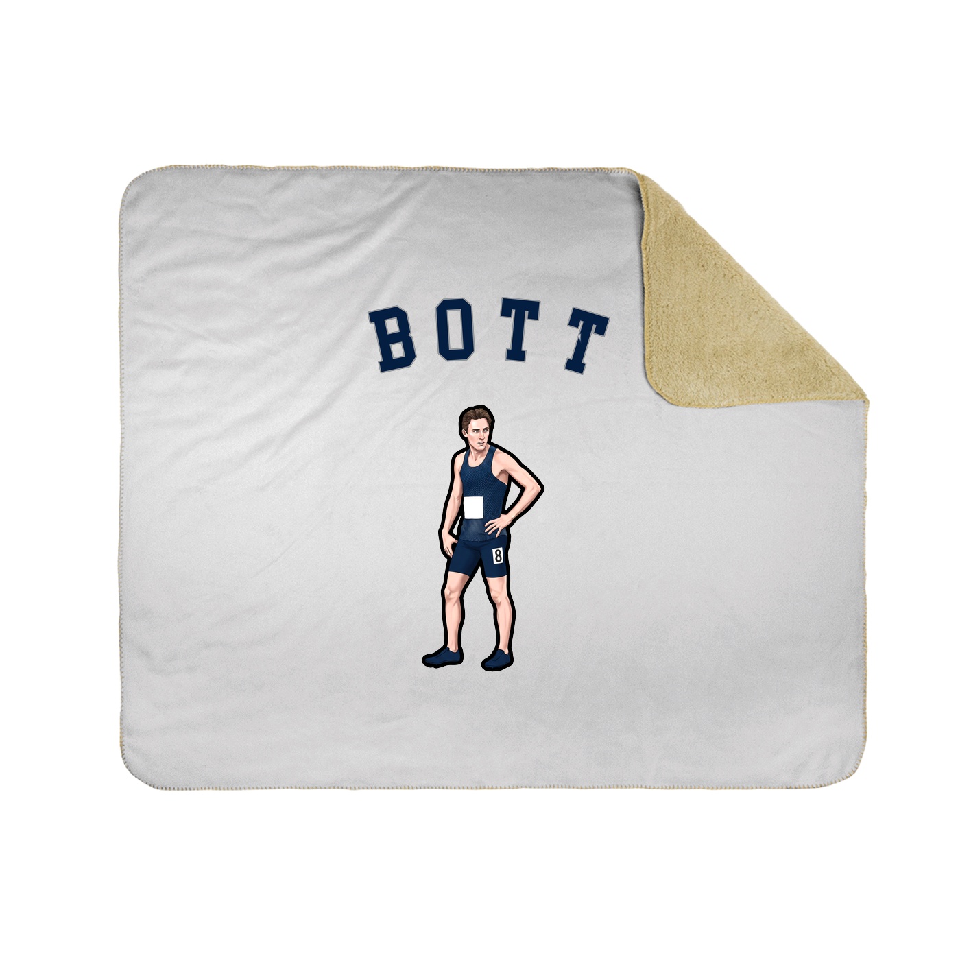 Throw Blanket — Shirsey Arch in White