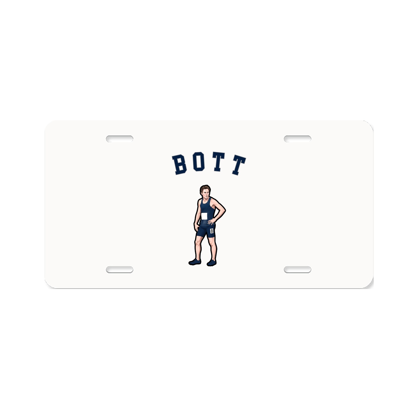 License Plate — Shirsey Arch in Classic
