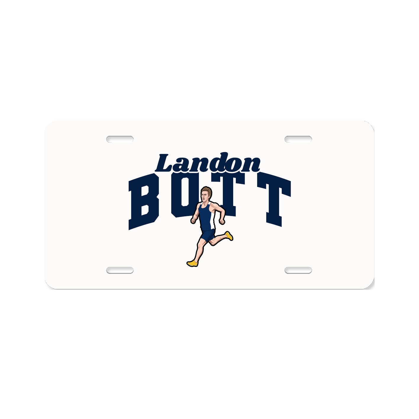 License Plate — Signature Arch in Classic