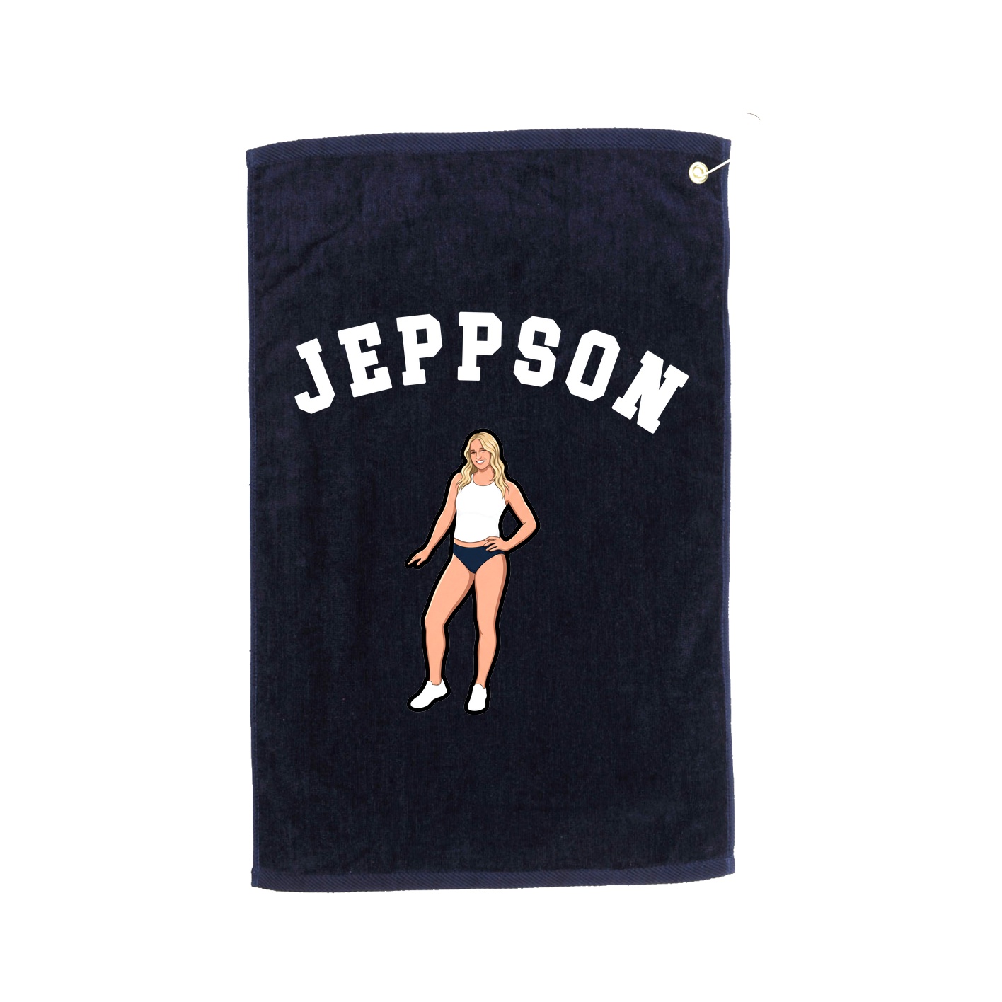 Golf Towel — Shirsey Arch in Navy
