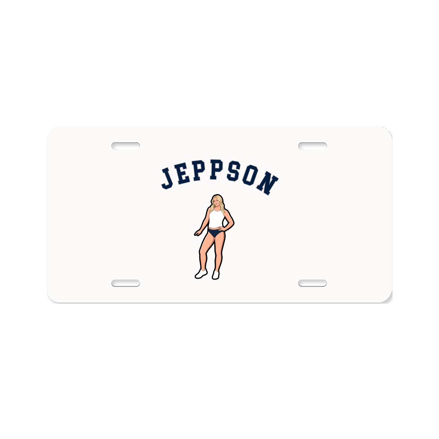 License Plate — Shirsey Arch in Classic
