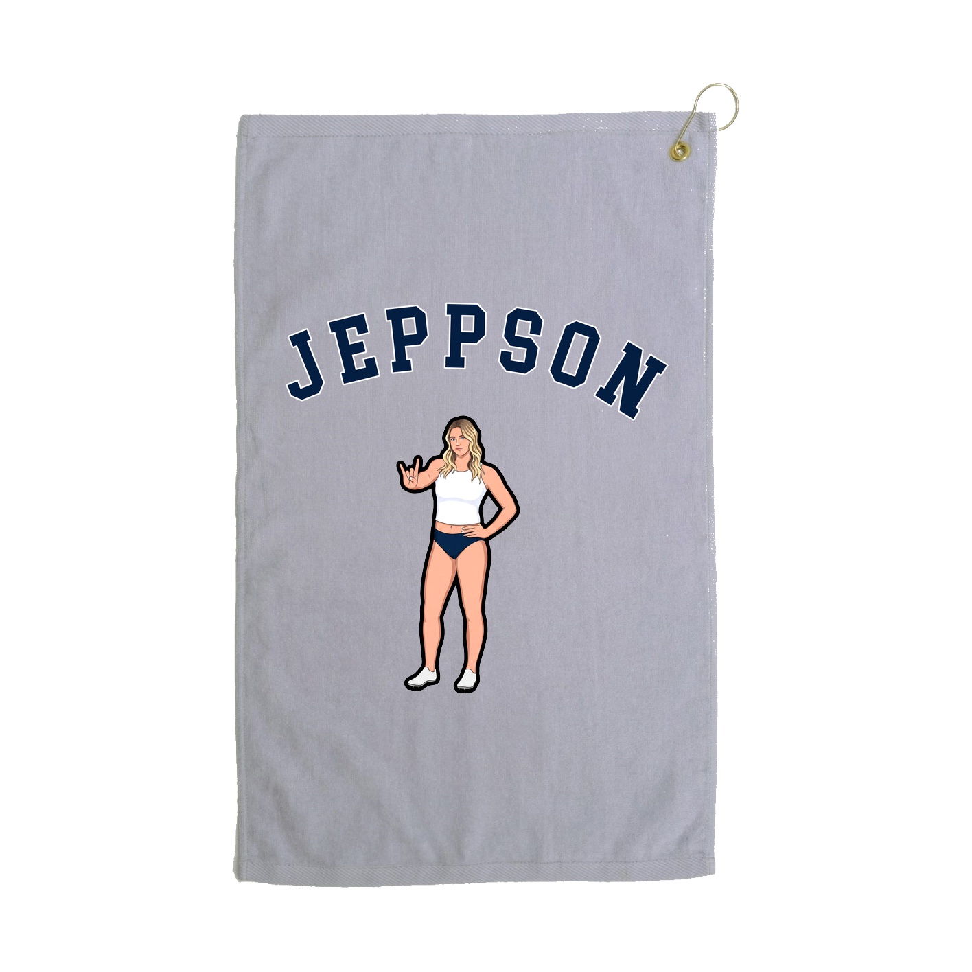 Golf Towel — Shirsey Arch in Grey