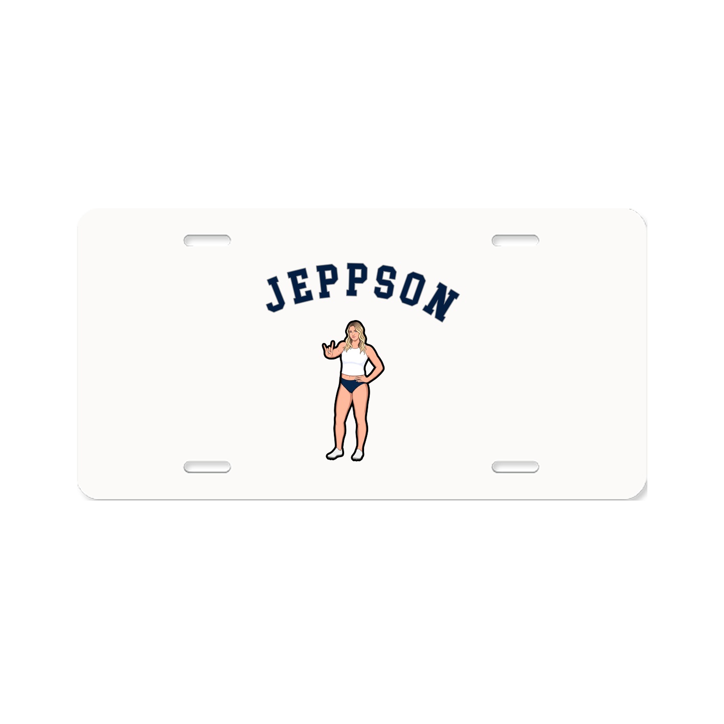 License Plate — Shirsey Arch in Classic