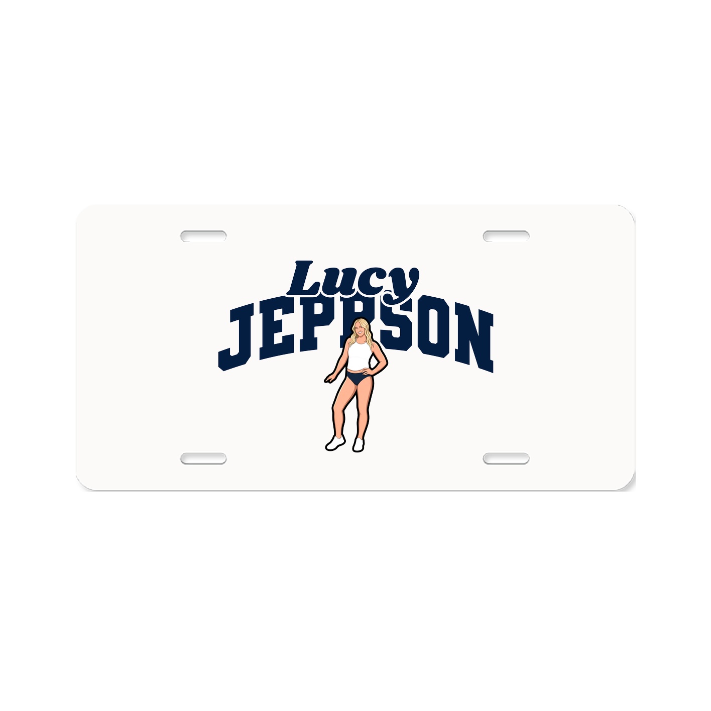 License Plate — Signature Arch in Classic