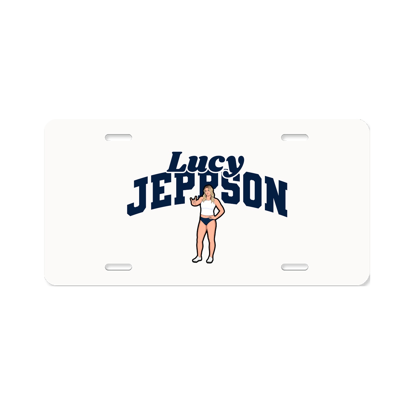 License Plate — Signature Arch in Classic