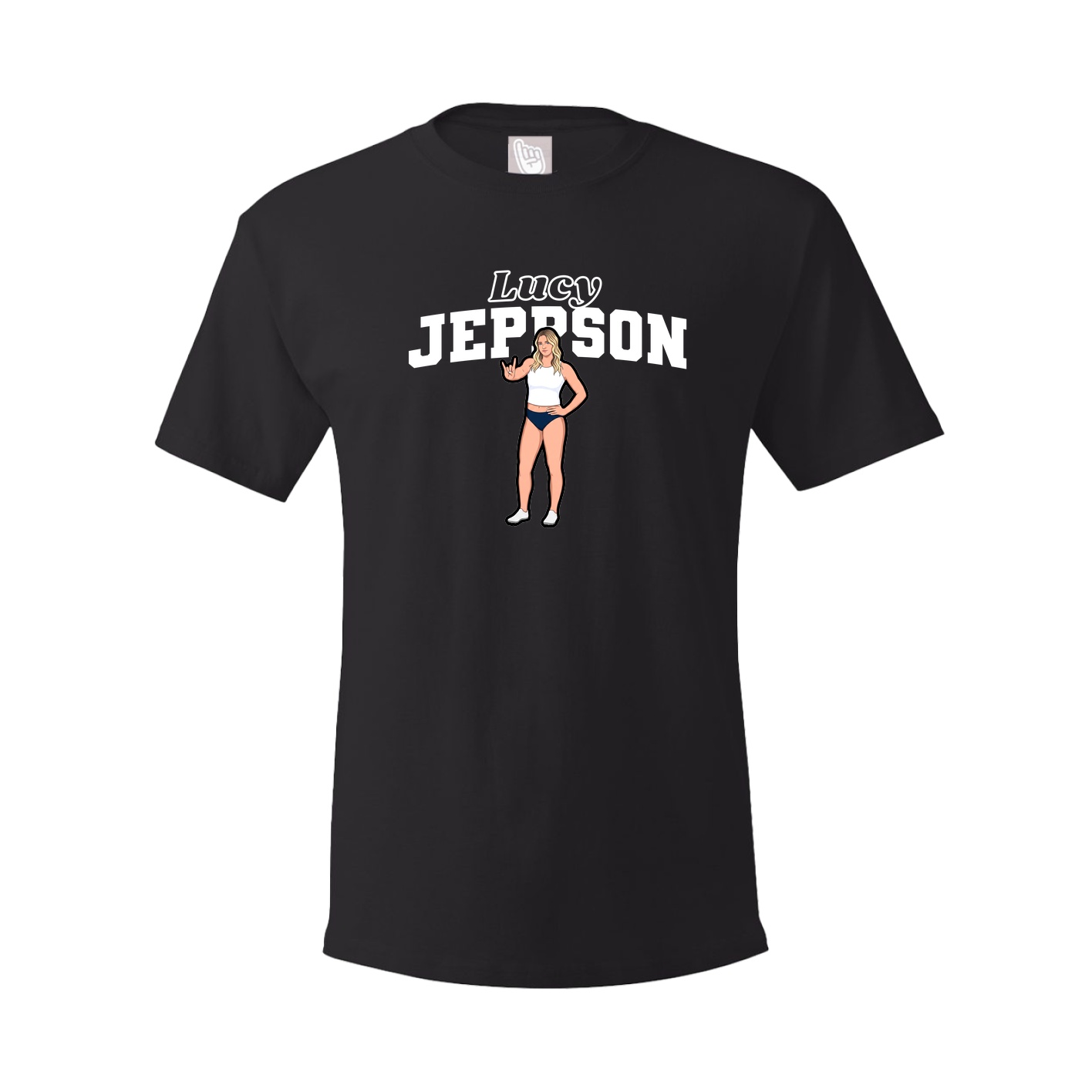 Youth Tee — Name Arch in Black
