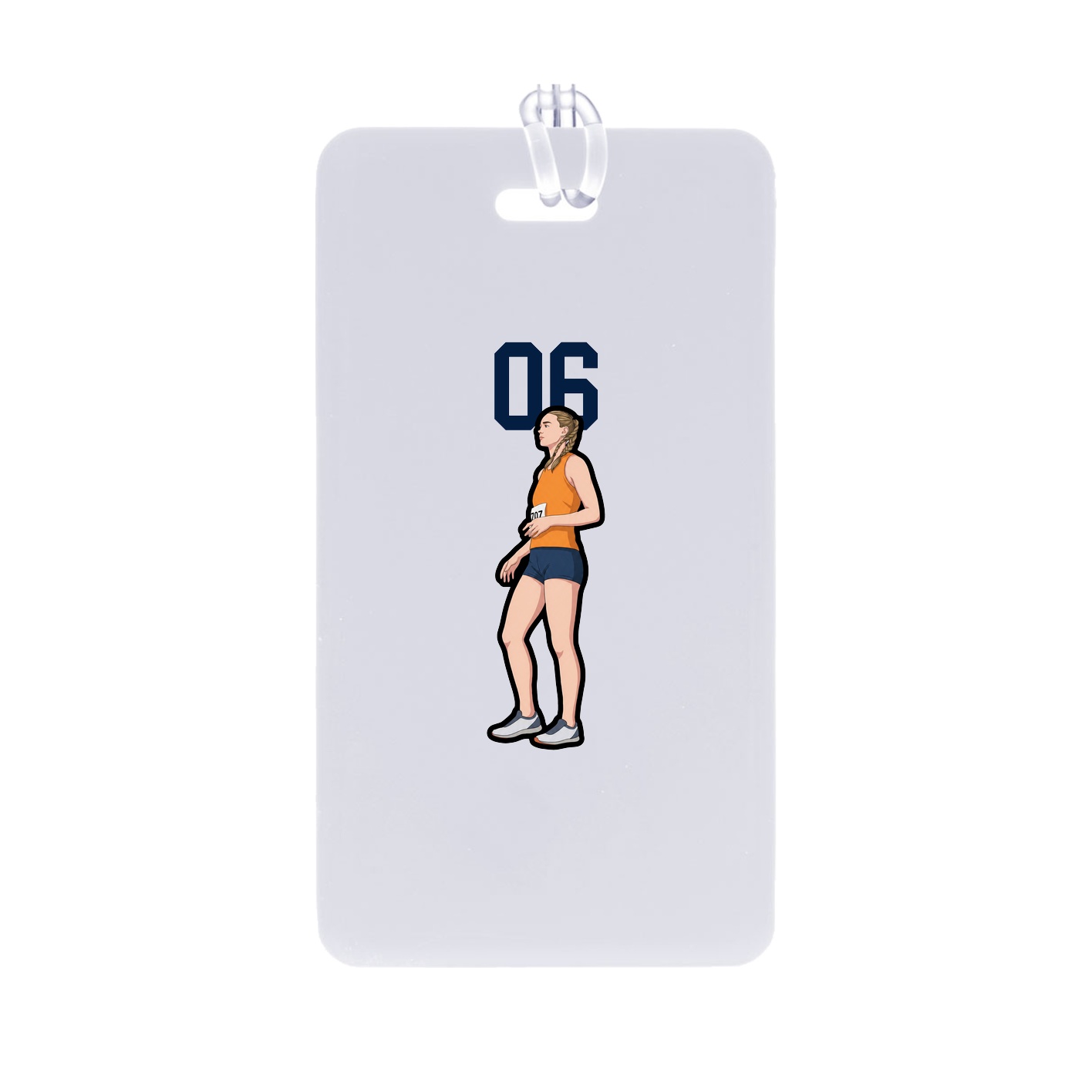 Bag Tag — Number Top in Classic