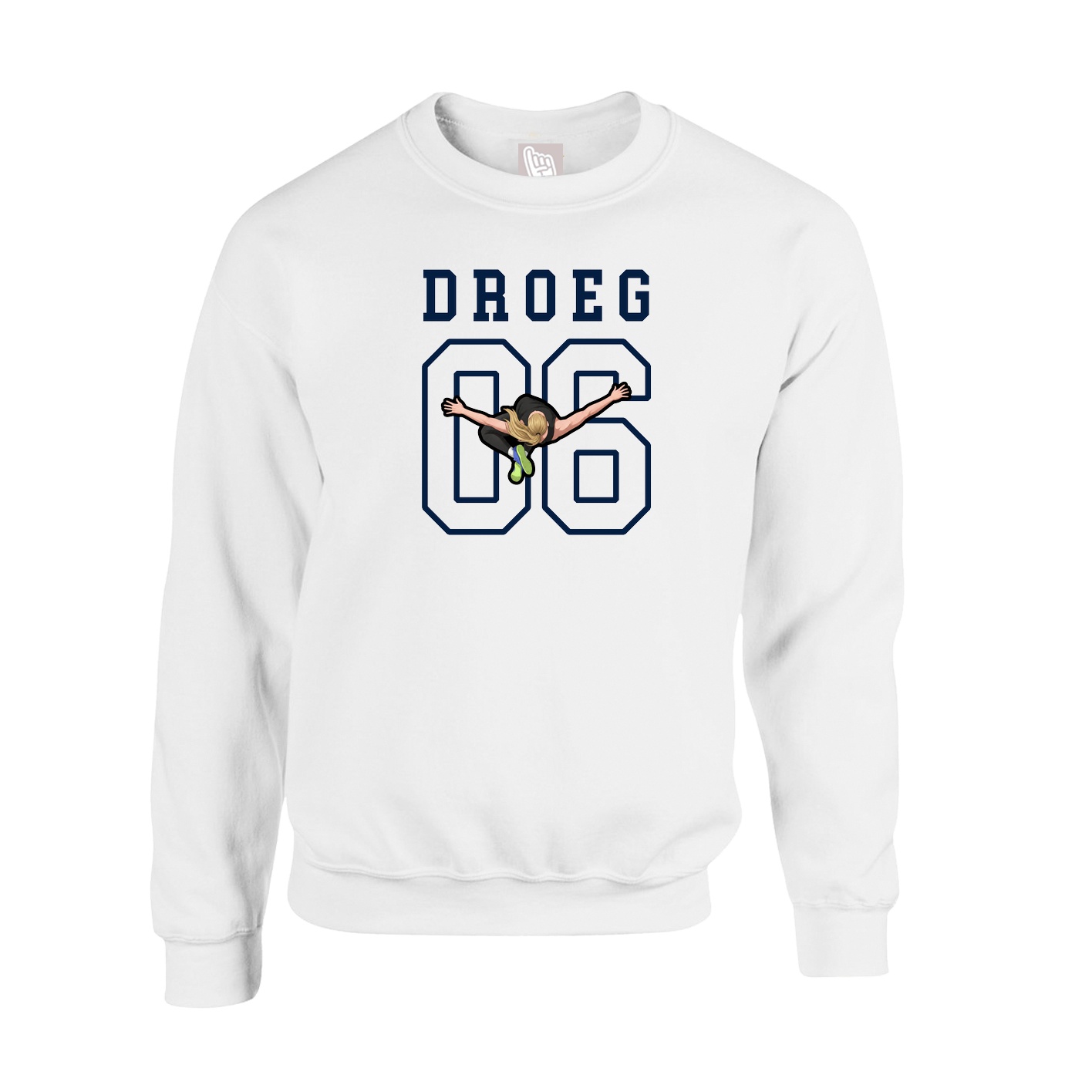 Fleece Crew — Shirsey in White