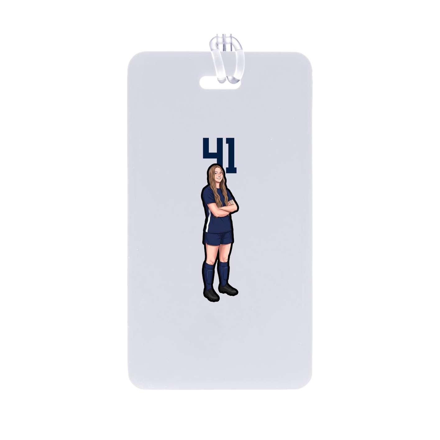 Bag Tag — Number Top in Classic