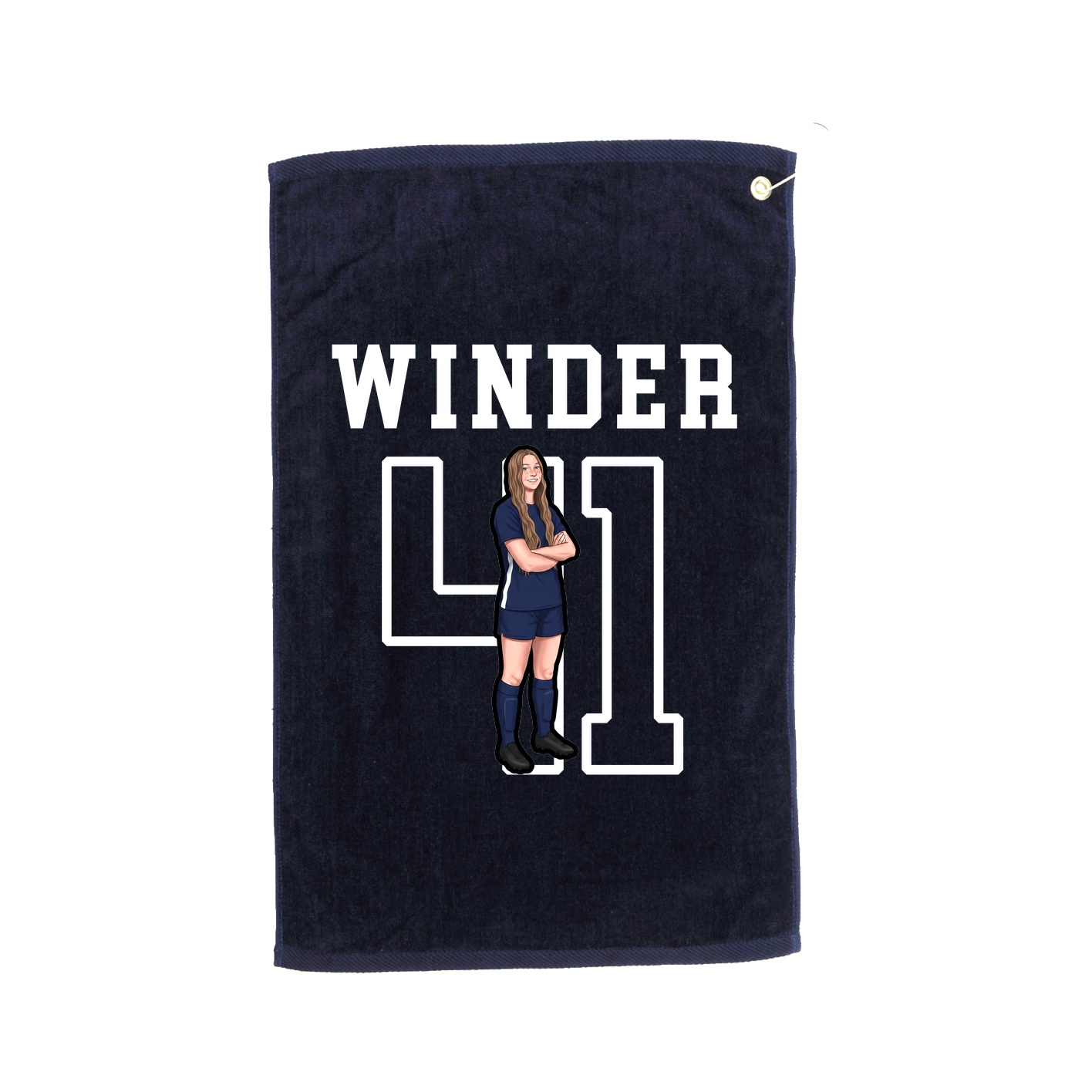 Golf Towel — Shirsey in Navy