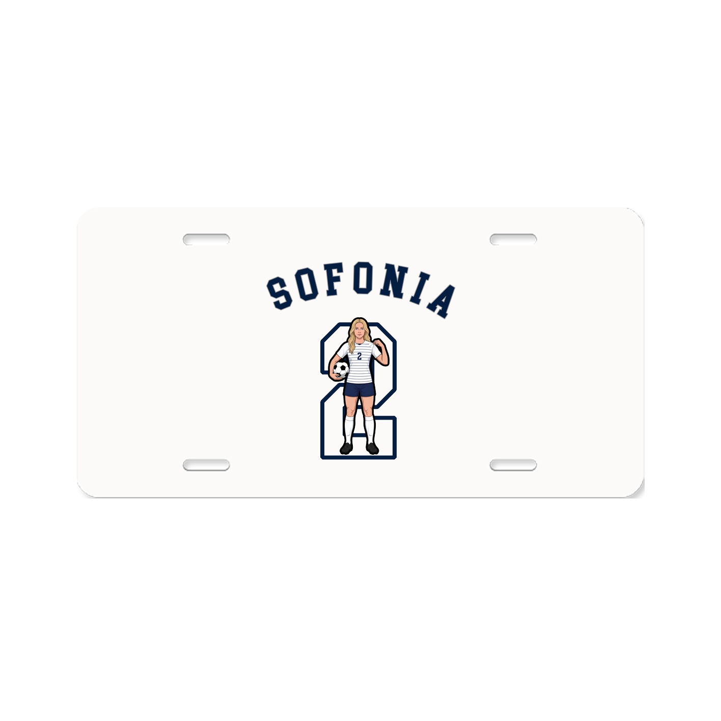 License Plate — Shirsey Arch in Classic