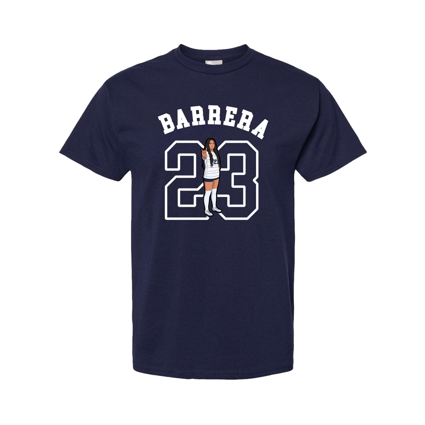 Youth Tee — Shirsey Arch in Navy