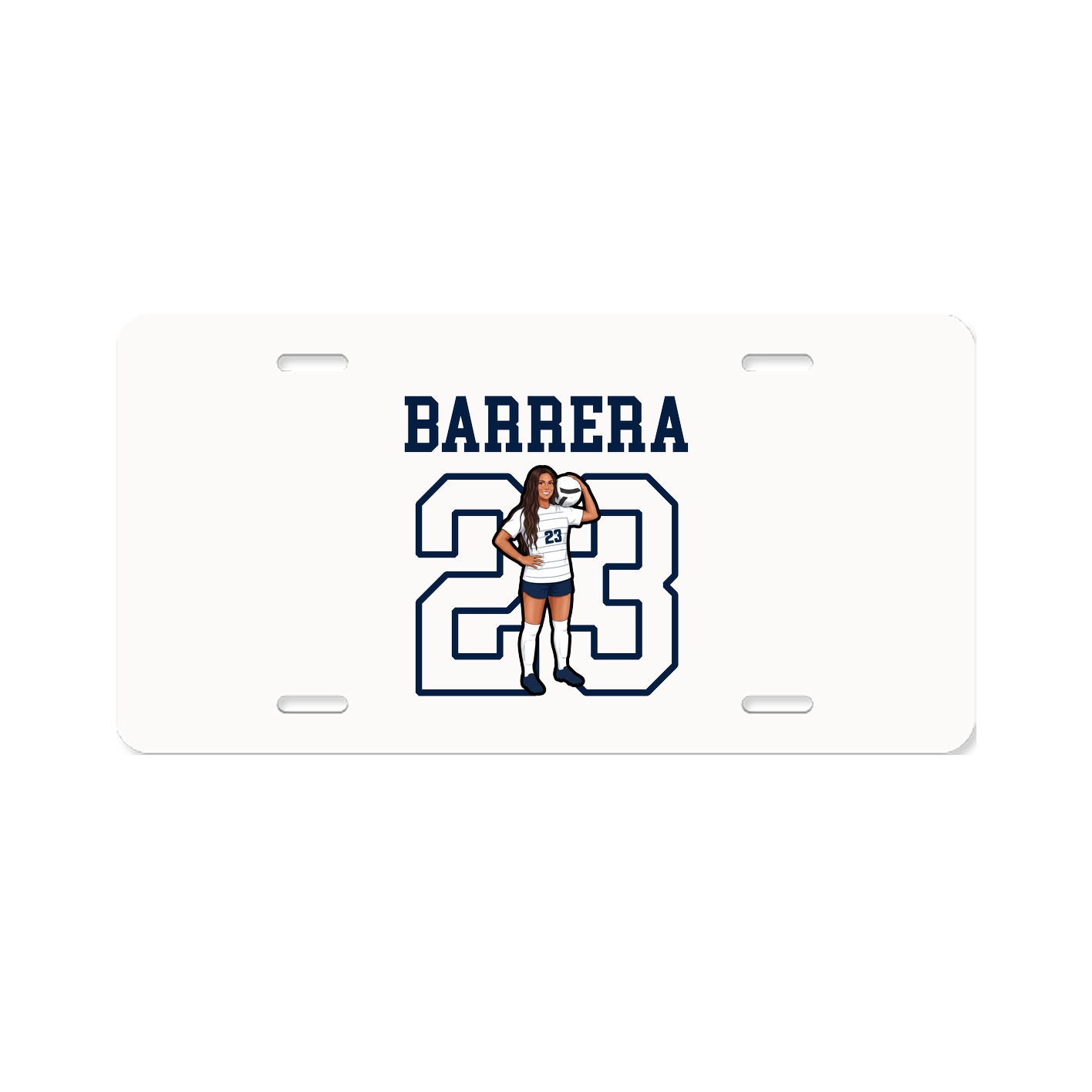 License Plate — Shirsey in Classic