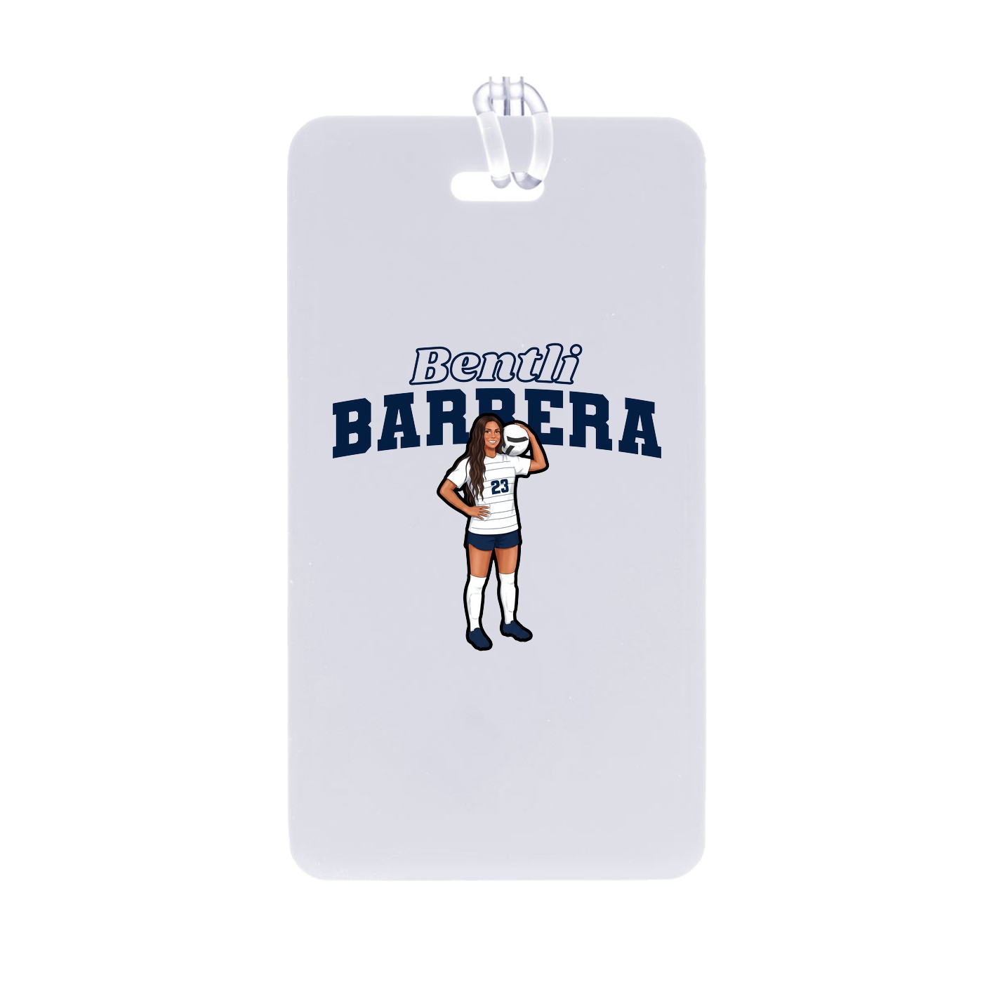 Bag Tag — Name Arch in Classic