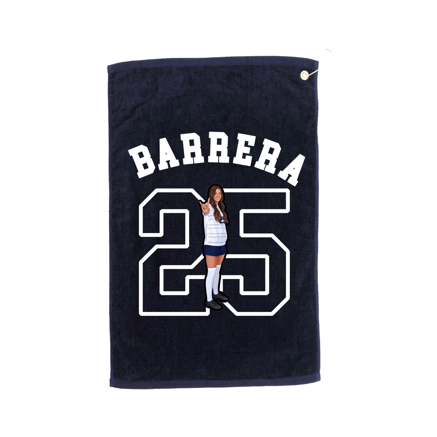 Golf Towel — Shirsey Arch in Navy